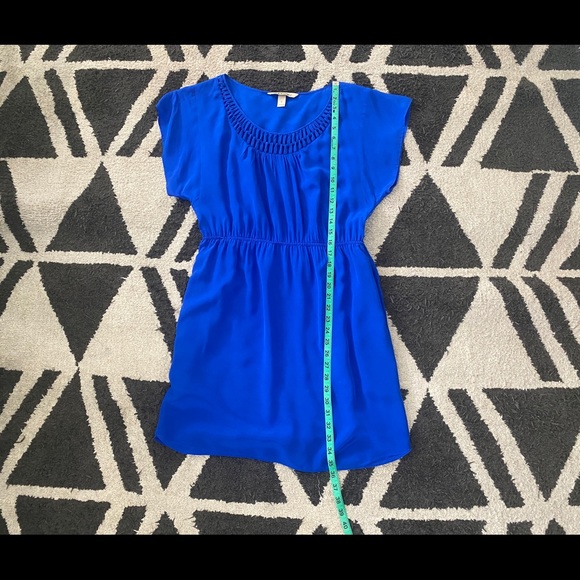 Silk Cobalt Dress - Picture 4 of 10